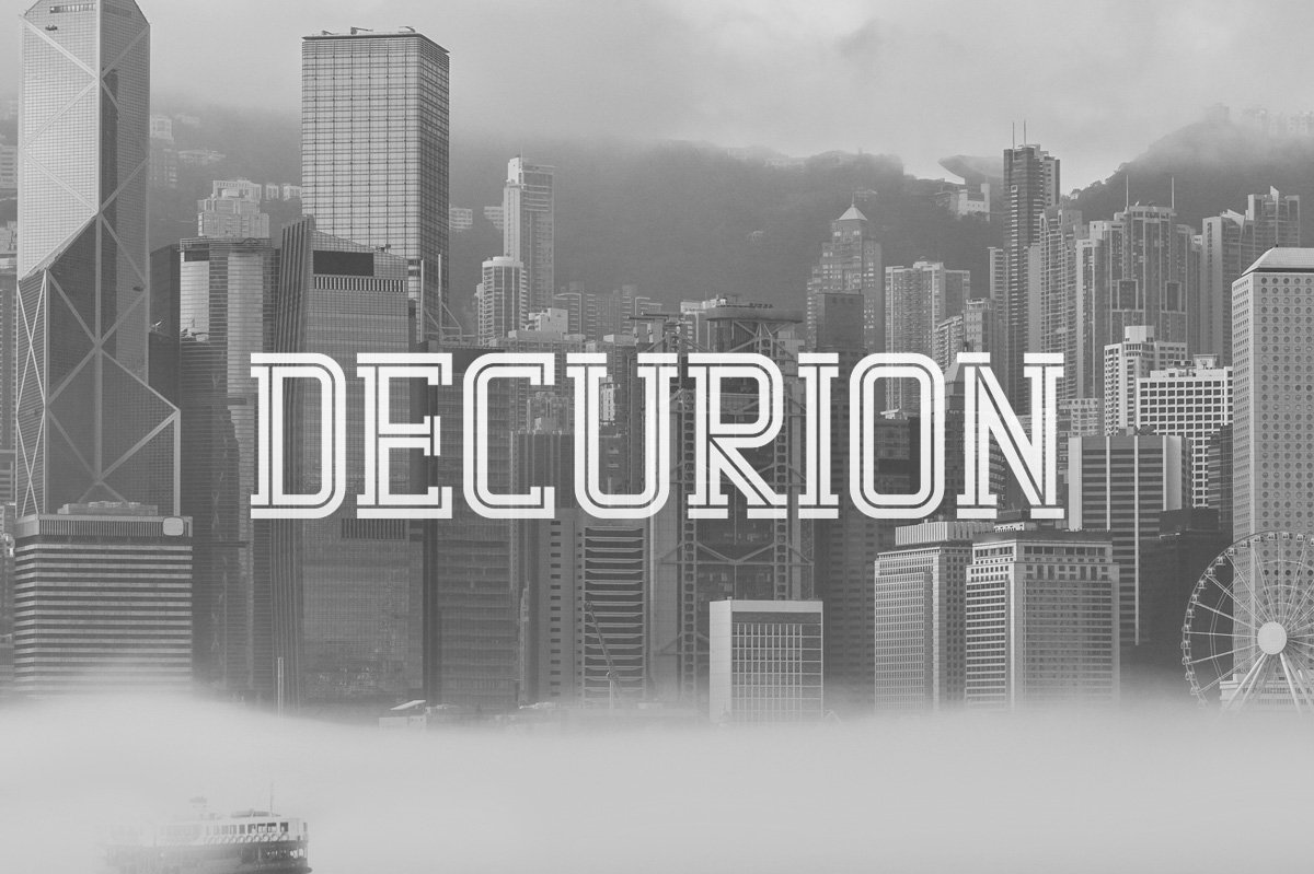 Download Decurion Typeface Free - Modern Serif Elegance