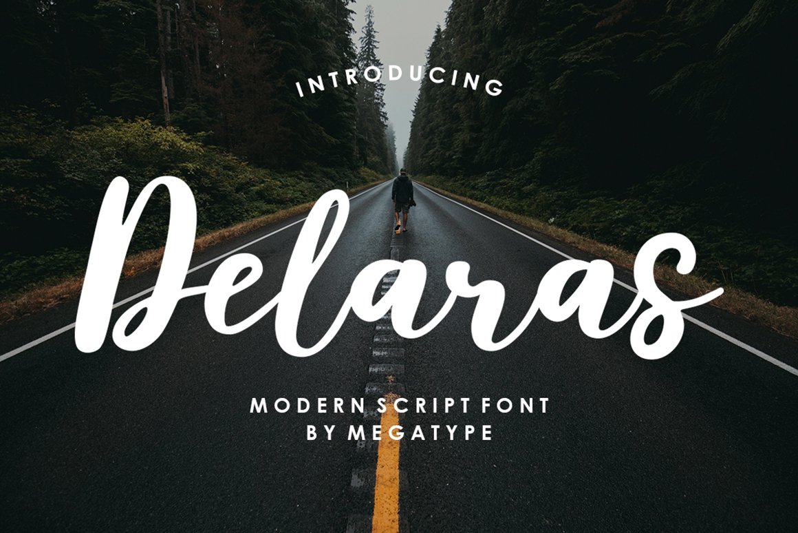 Download Delaras Font Free - Chic & Versatile Typeface