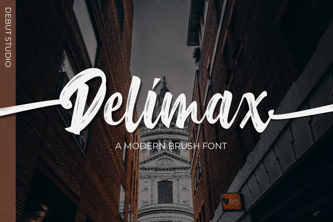 Download Delimax Font Free - Modern Bold Typography