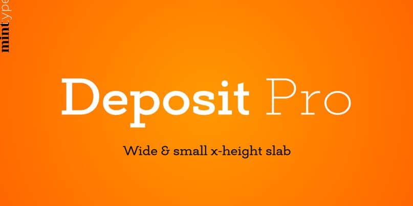 Скачайте Deposit Pro - стильный шрифт для профессионалов