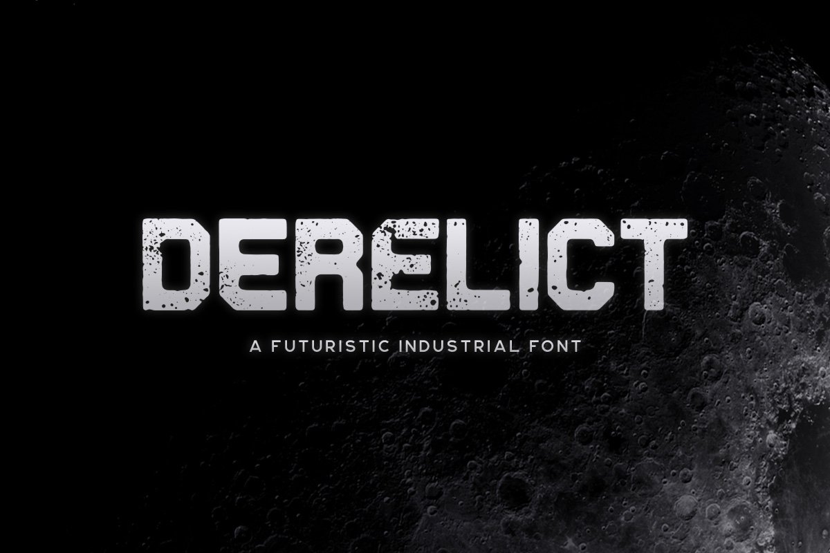 Download Derelict Typeface Free - Distinctive Grunge Style