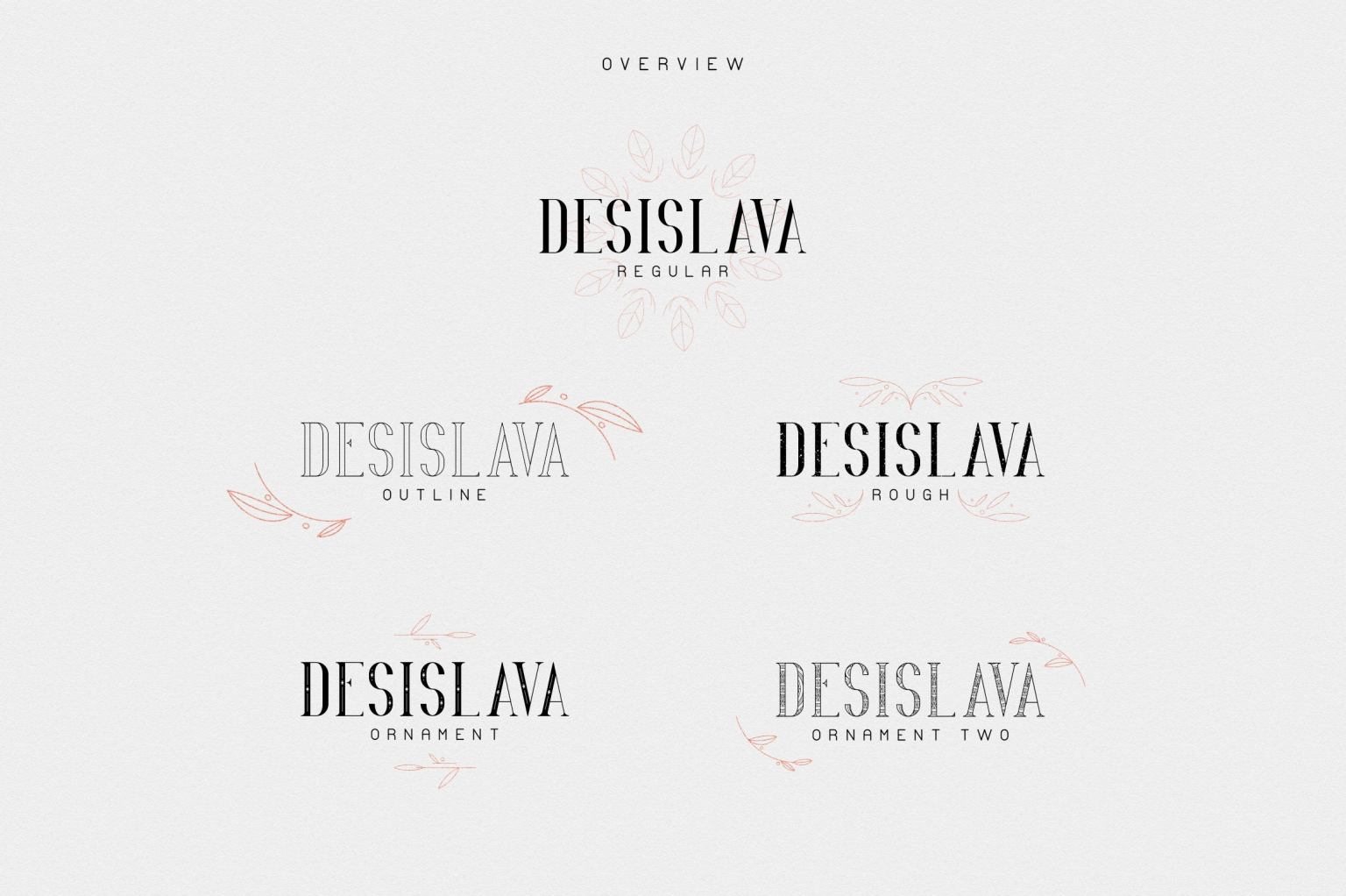 Download Desislava Ornament Font Free – Unique Decorative Type