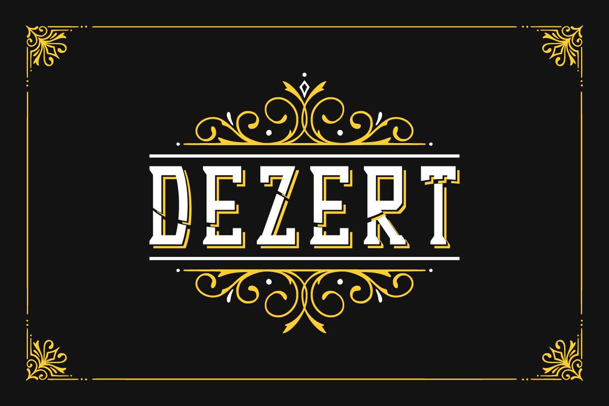 Download Dezert Font Free - Unique and Stylish Typeface