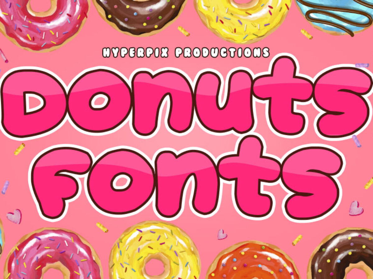 Download Dounats Typeface - Fun & Playful Font Free