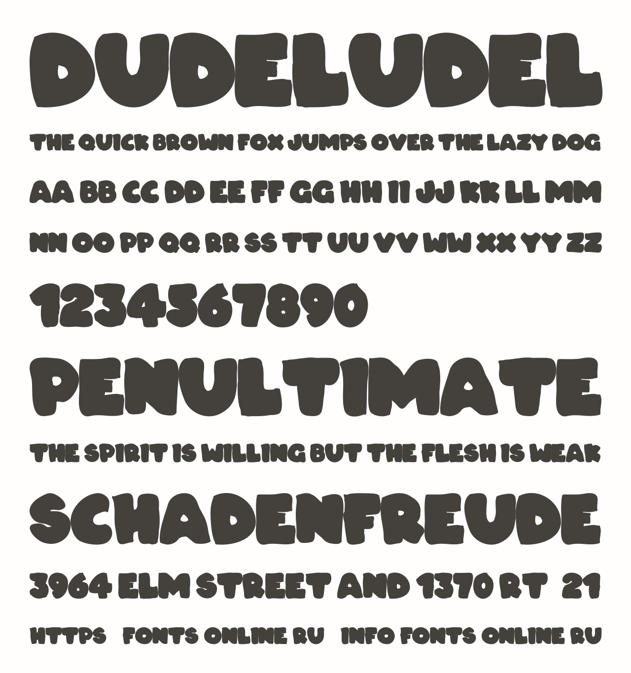 Download Dudeludel Font Free - Quirky and Fun Typeface