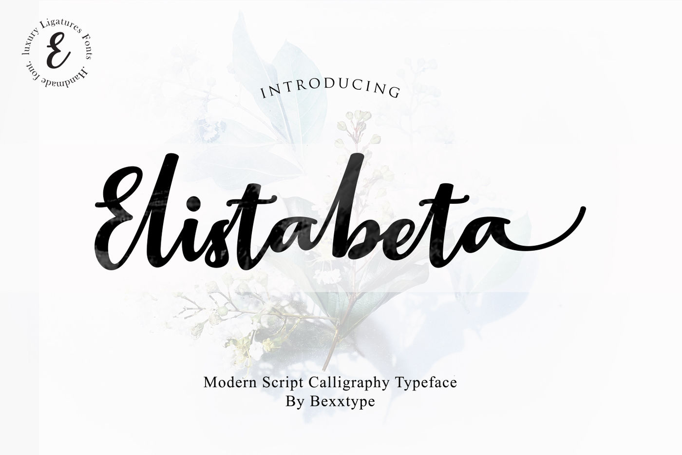 Elistabeta Schriftart: Kostenlos herunterladen für kreative Designs