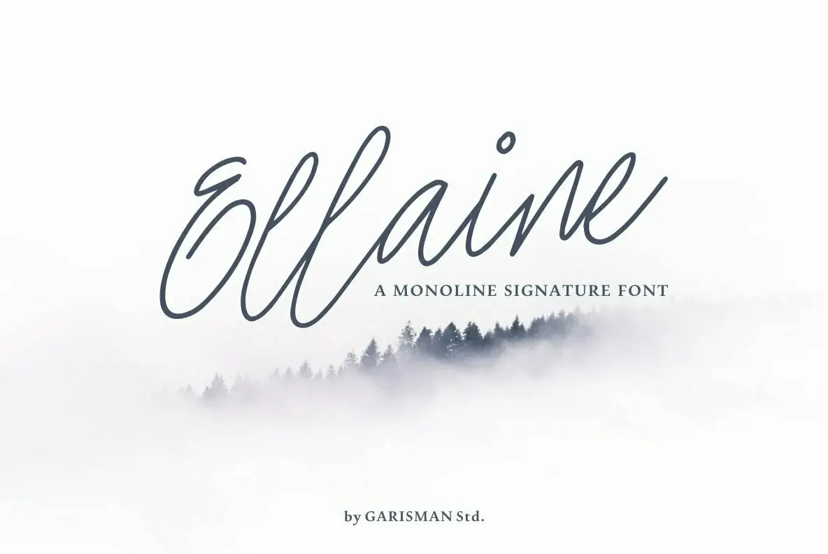 Ellaine Font - Download Free Elegant Script Typeface