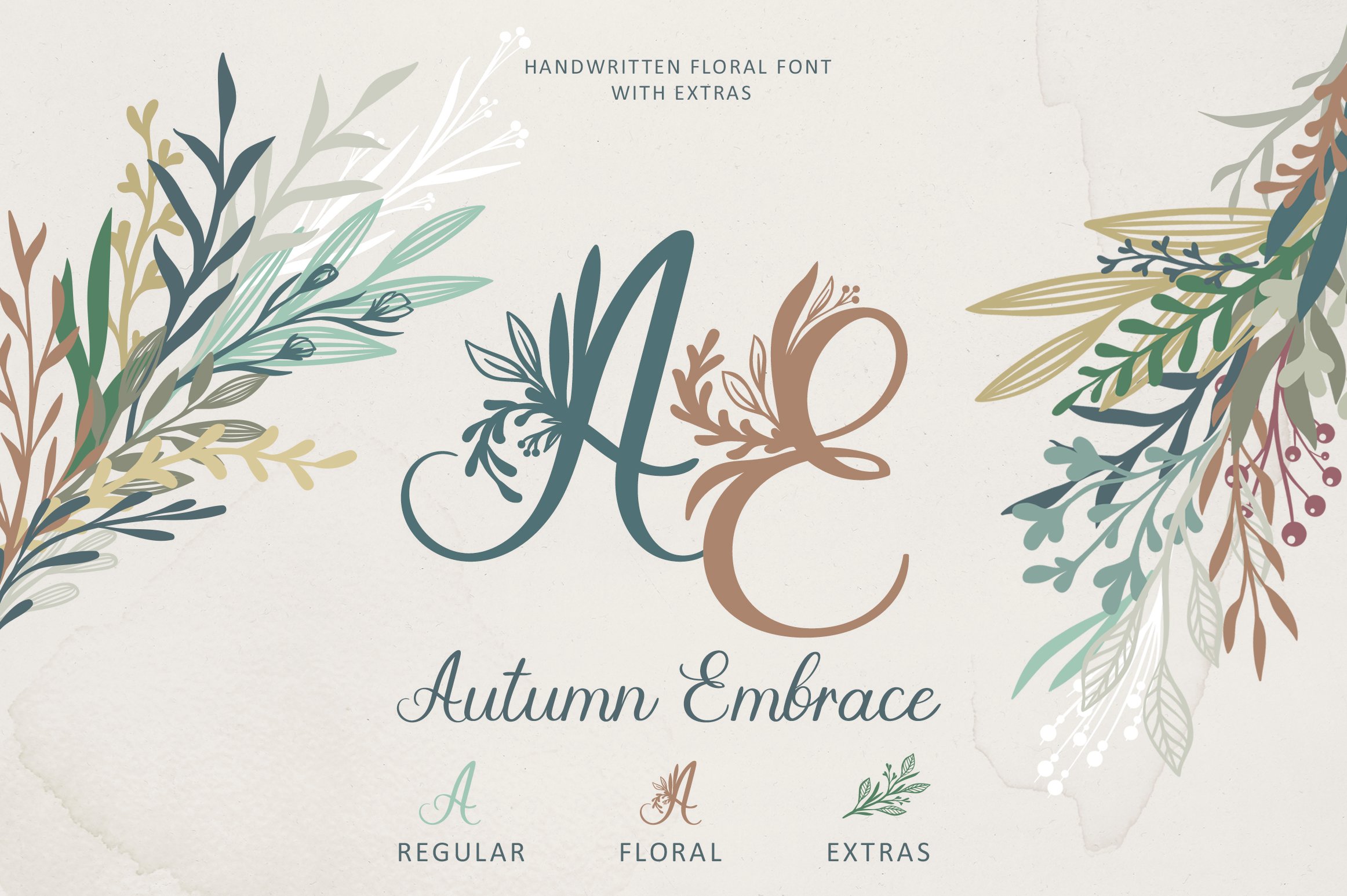 Download Embrace Autumn Font Free - Warm Fall Aesthetic