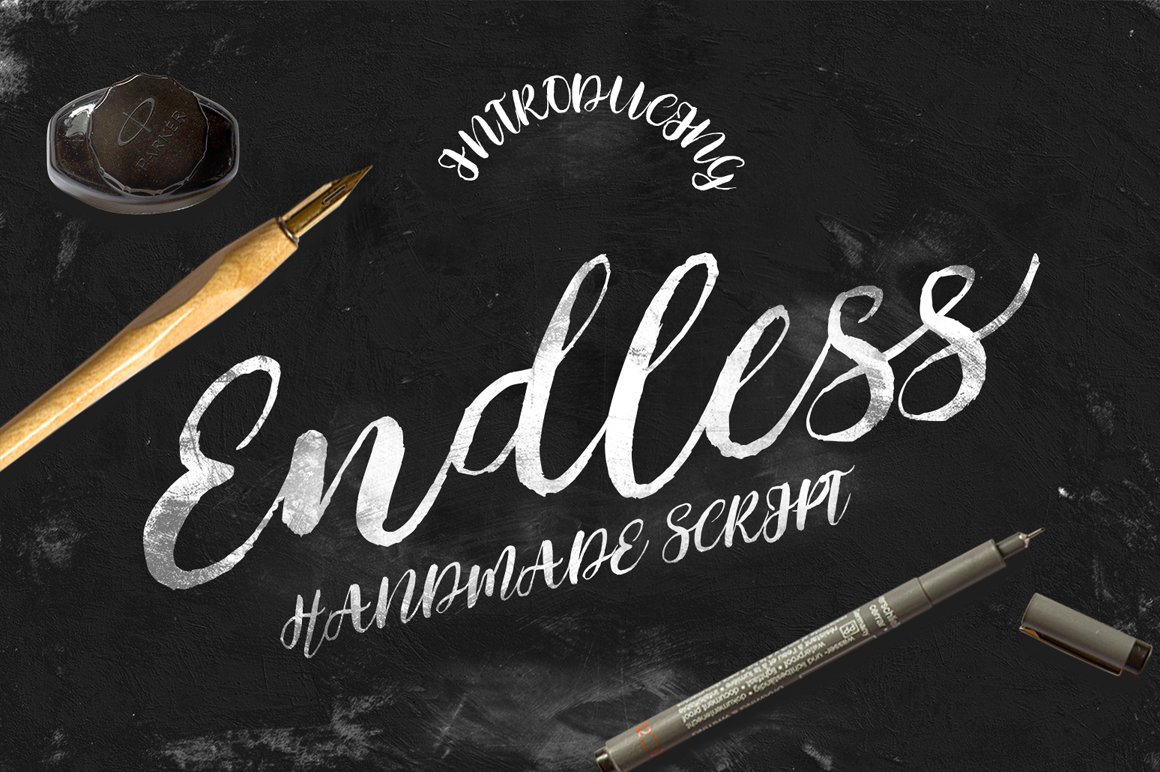 Download Endless Script Font Free - Flowing Handwritten Style