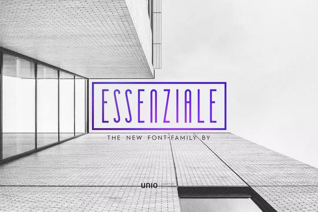 Download Essenziale Family Font Free - Modern Minimalist Style