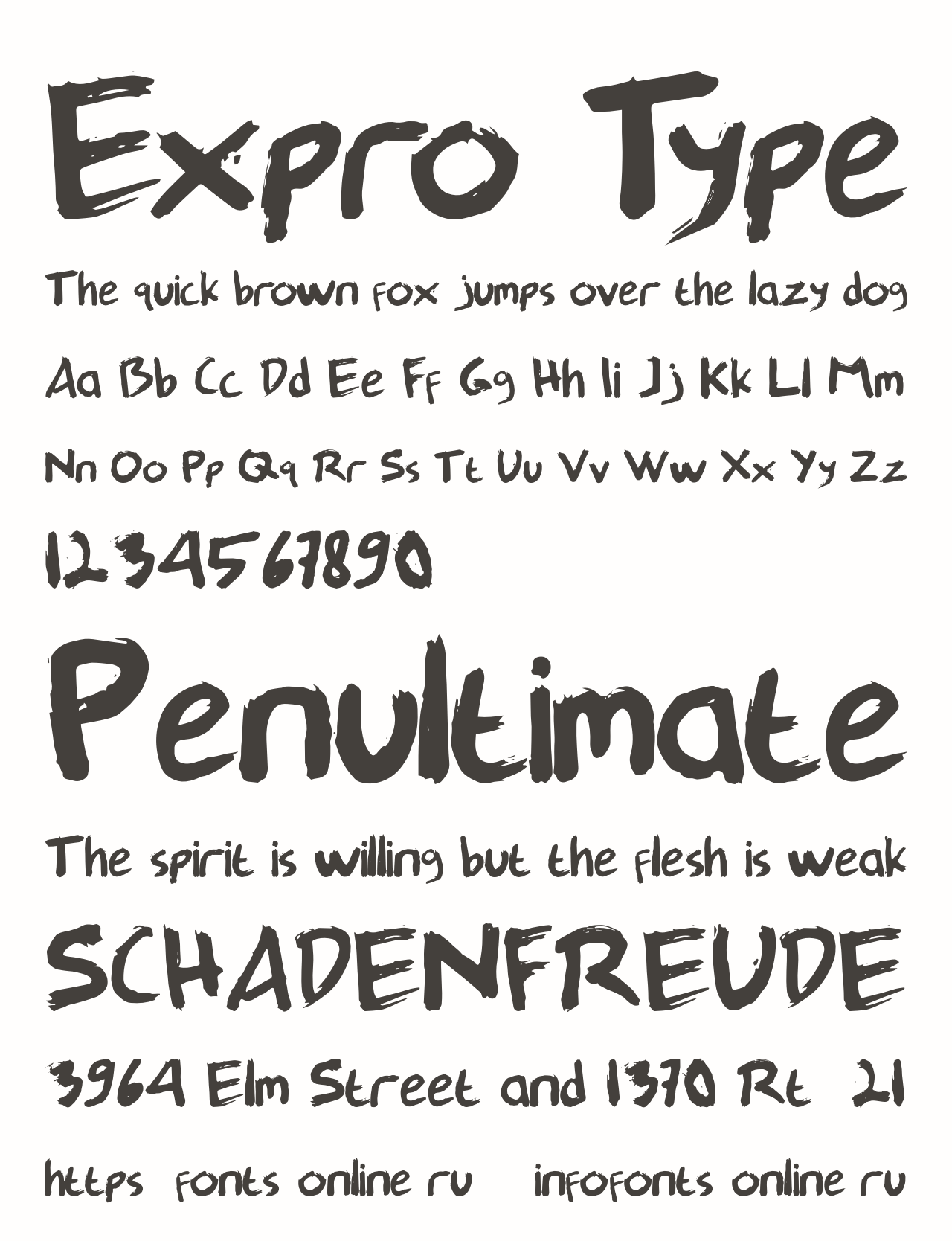 Download Expro Font Free - Versatile and Stylish Typeface