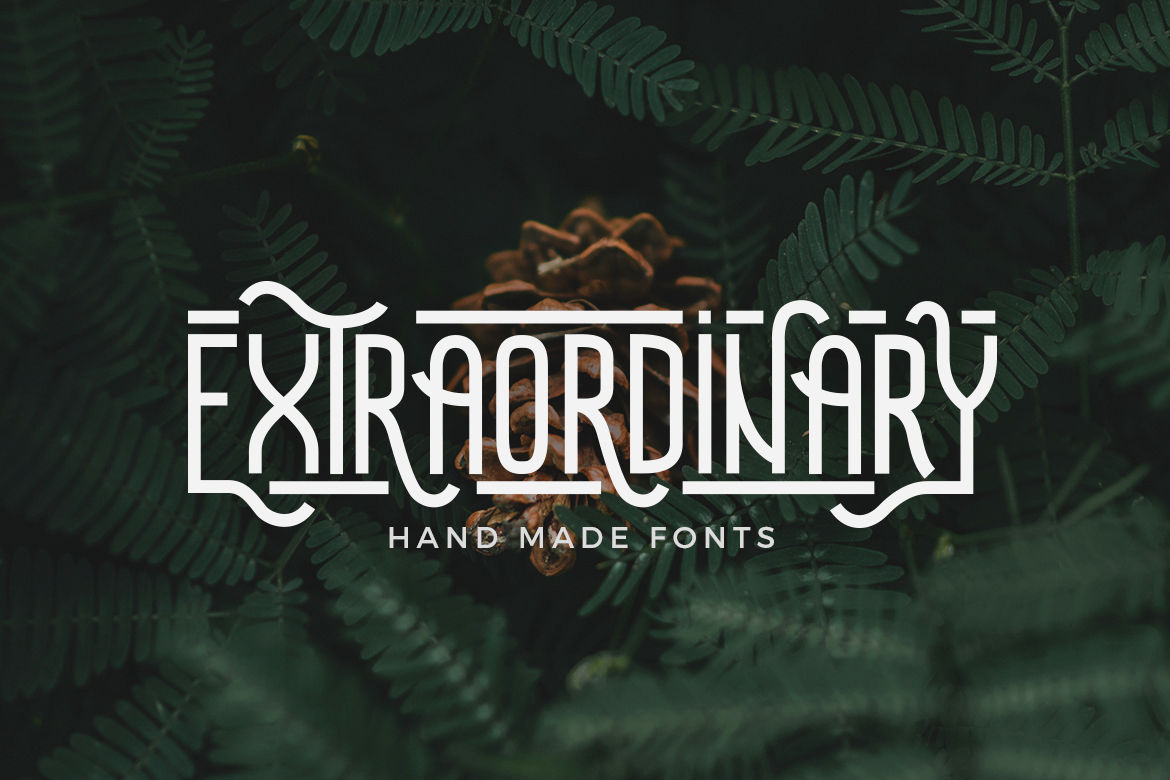 Download Extraordinary Handmade Font Free - Unique & Artisan Style