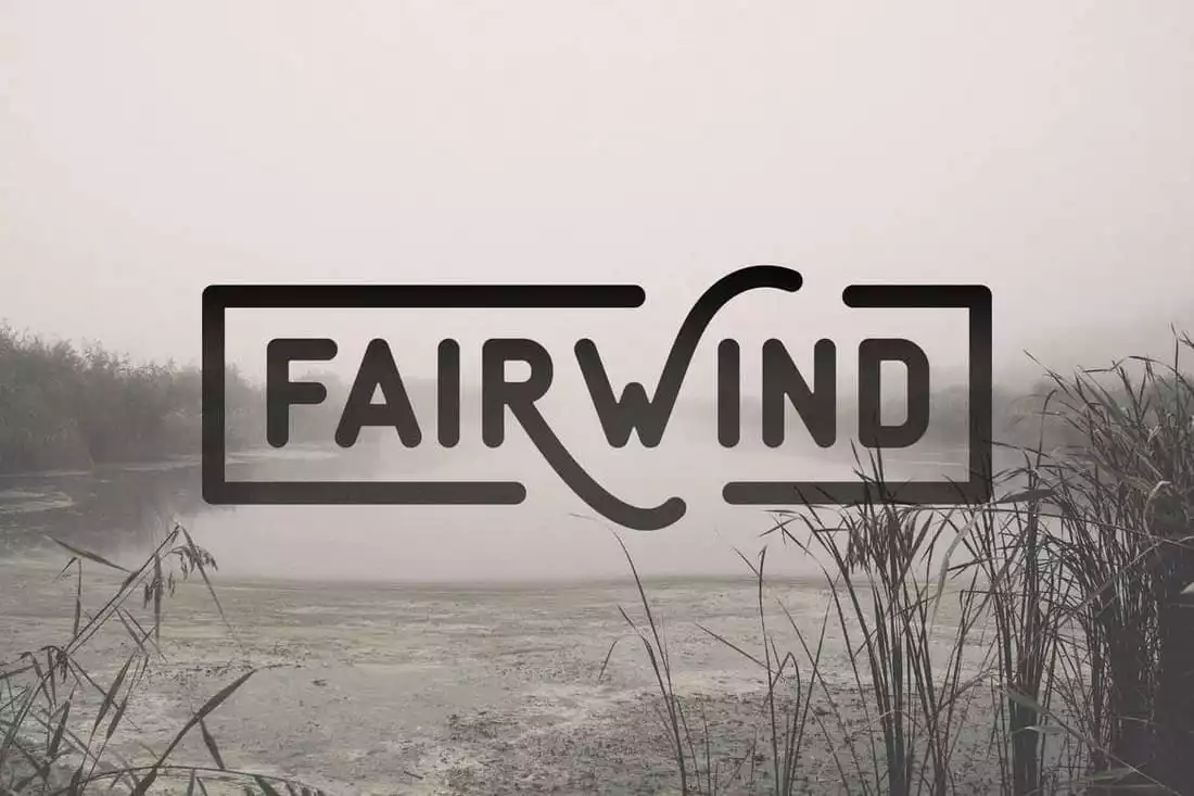 Скачайте бесплатно шрифт Fairwind — идеальный шрифт для креативного дизайна