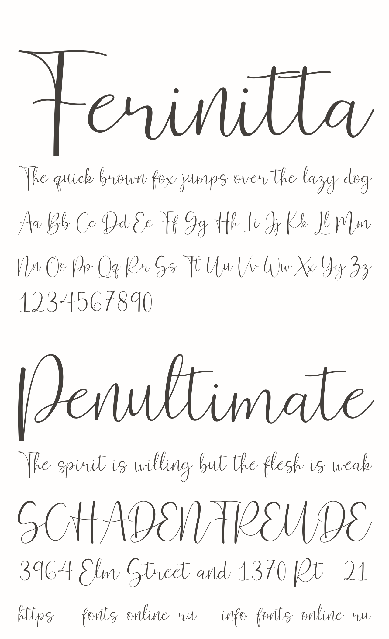 Download Ferinitta Free - Stylish Custom Typeface