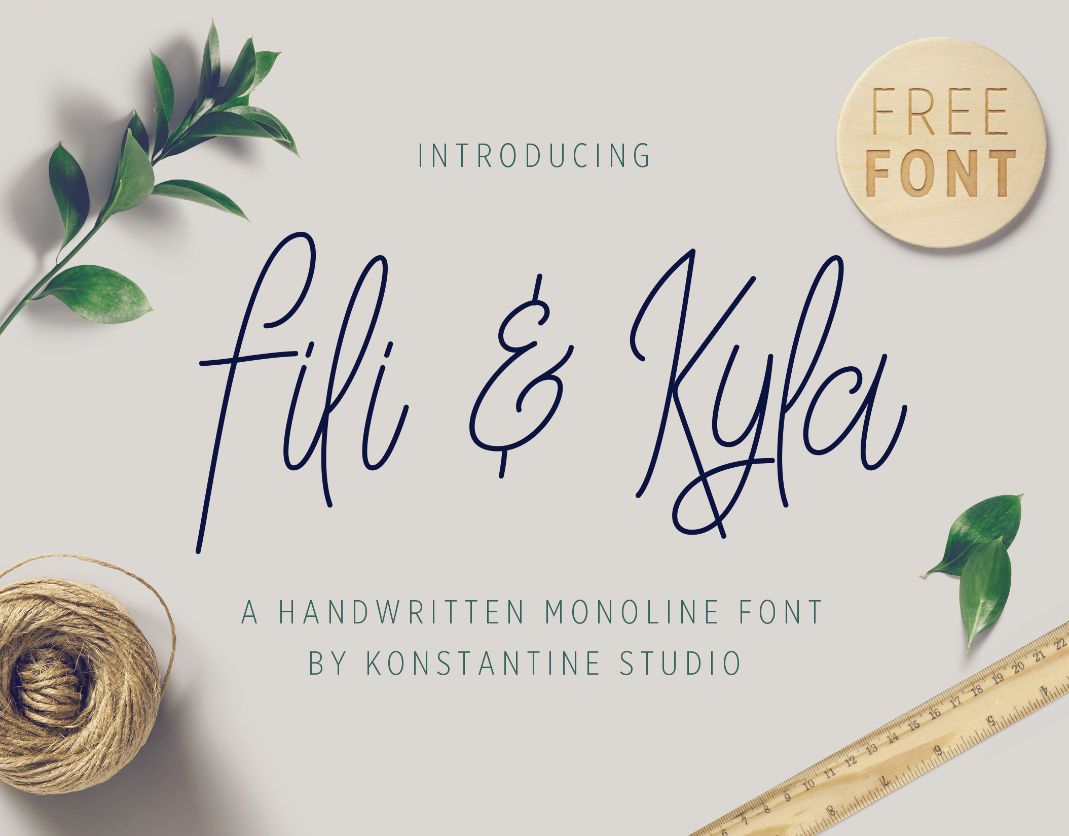 Download Fili and Kyla Font Free - Unique Display Typeface