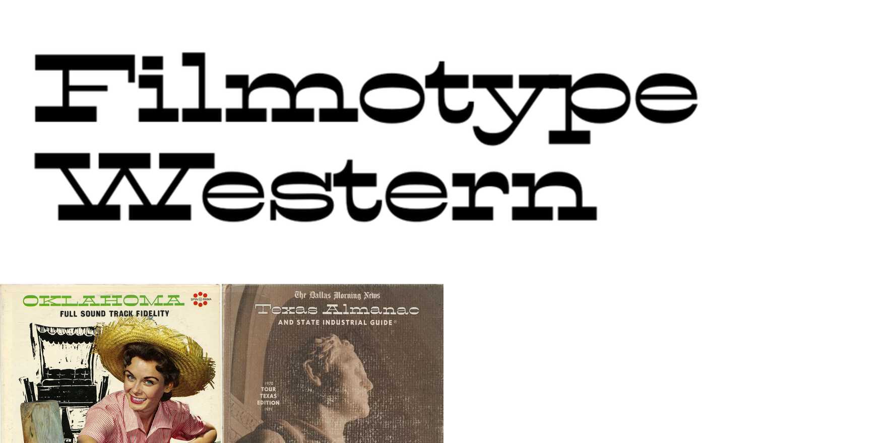 Download Filmotype Western Free - Bold Vintage Typeface