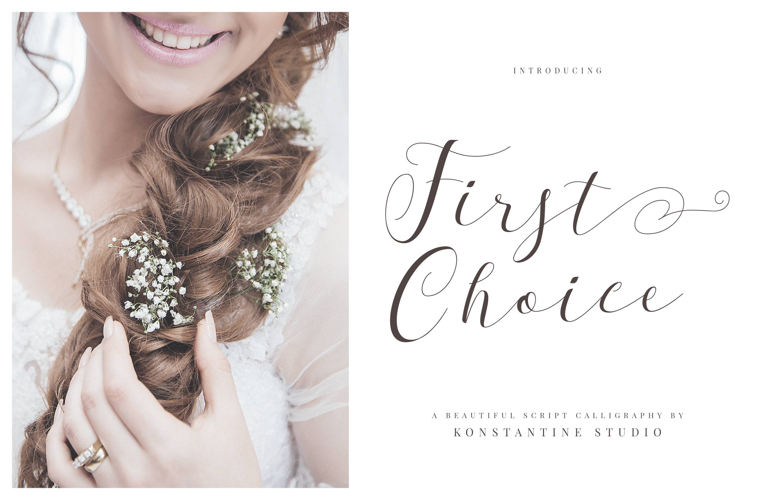 Laden Sie die First Choice Schriftart kostenlos herunter - Vielseitig und Modern