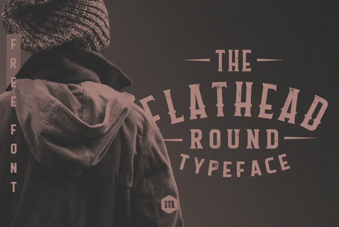 Скачайте Flathead Round Typeface - современный и стильный шрифт