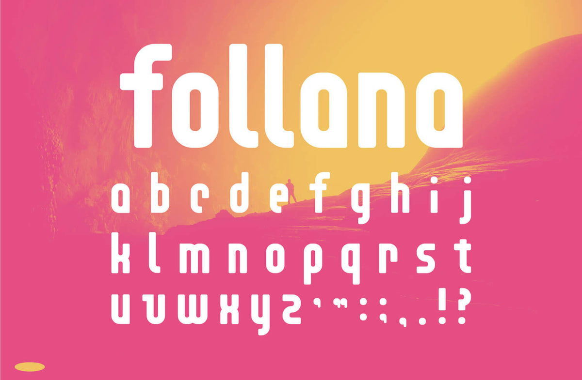 Kostenlose Follana Schriftart herunterladen - Modernes Design für kreative Projekte