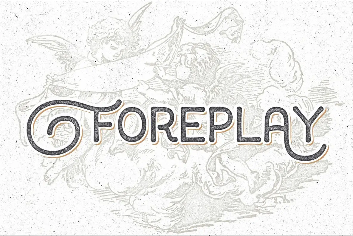 Laden Sie die Foreplay Schriftart kostenlos herunter - Verspielt und Modern