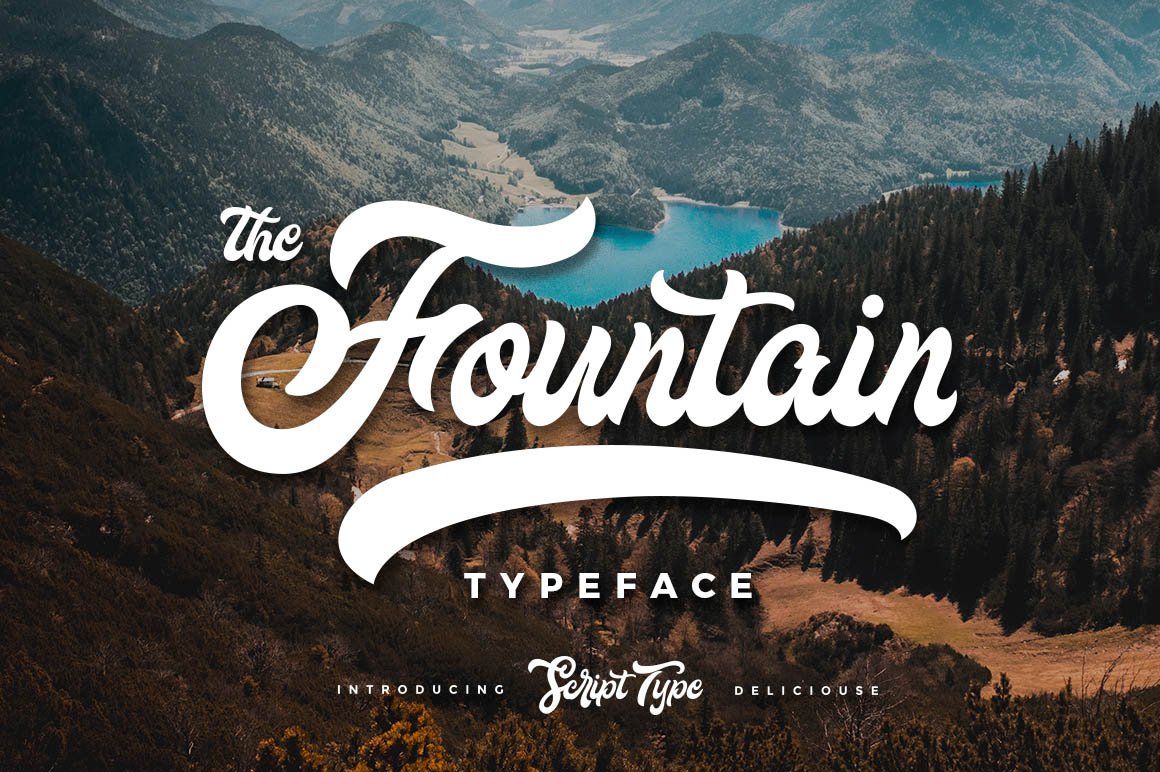 Download Fountain Type Free - Elegant Modern Font