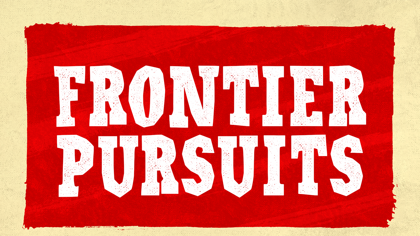 Laden Sie die Frontier Pursuits Schriftart kostenlos herunter - Rustikale Eleganz