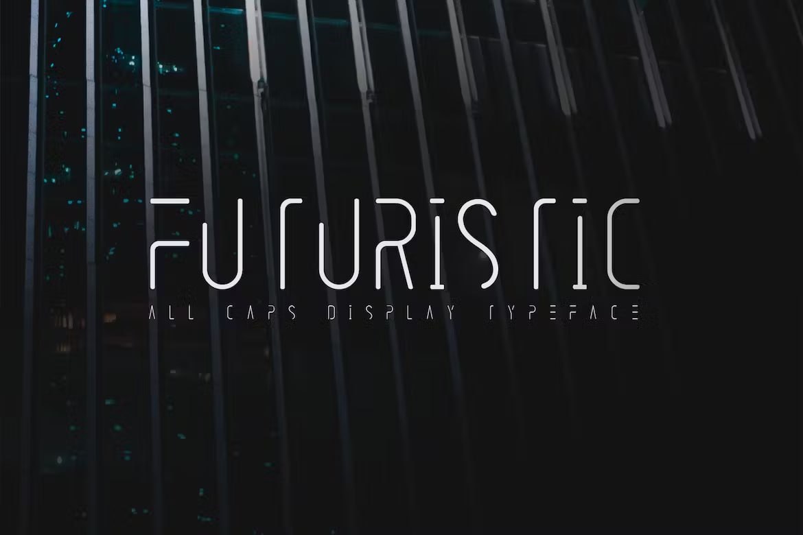 Laden Sie die Futuristic Schriftart kostenlos herunter - Moderne und Einzigartige Designs!