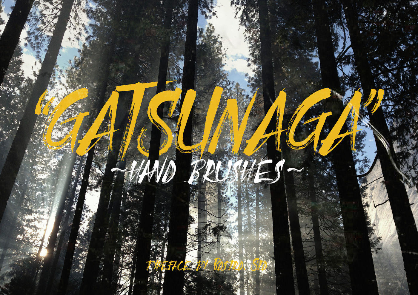 Download Gatsunaga Font for Free - Stylish & Unique Typography