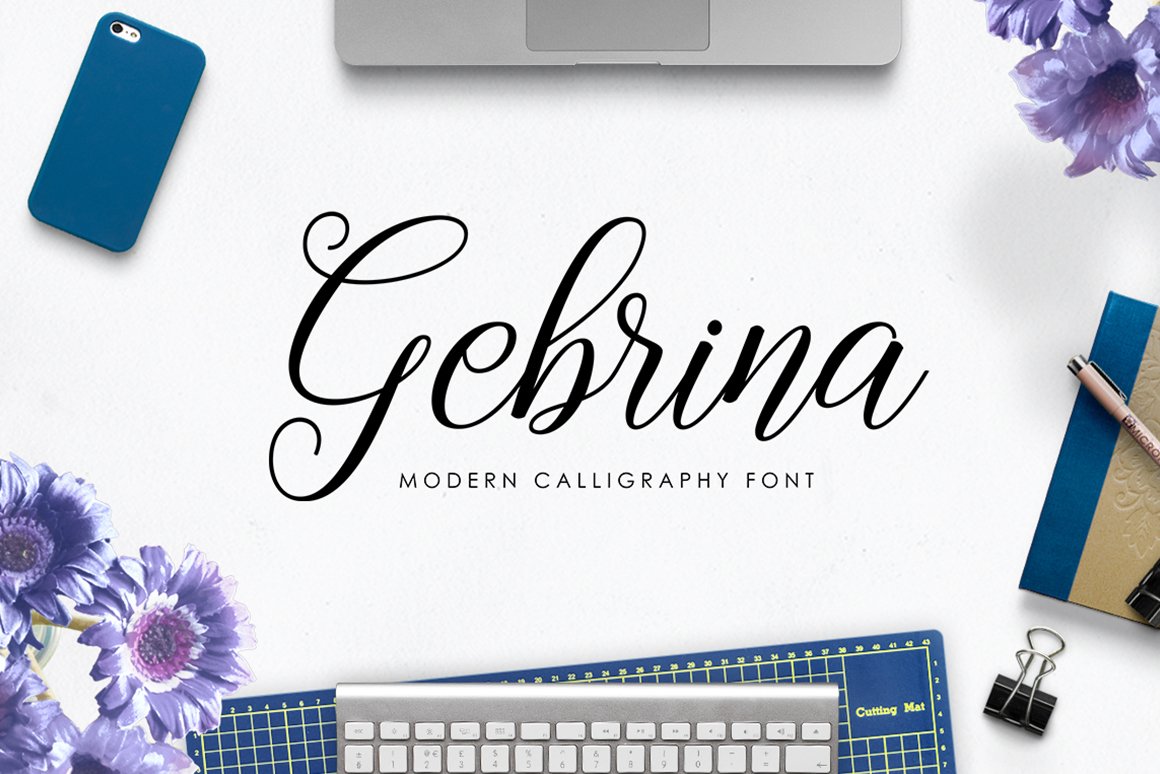 Kostenloser Download der Gebrina Schriftart - Stilvolle Eleganz