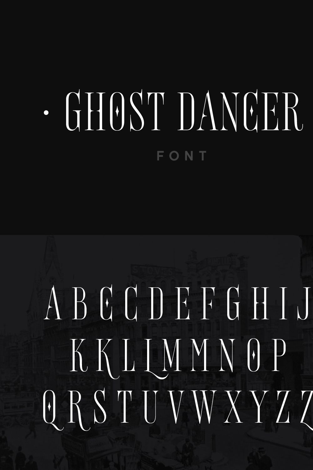 Скачайте бесплатно шрифт Ghost Dancer - уникальный и современный стиль