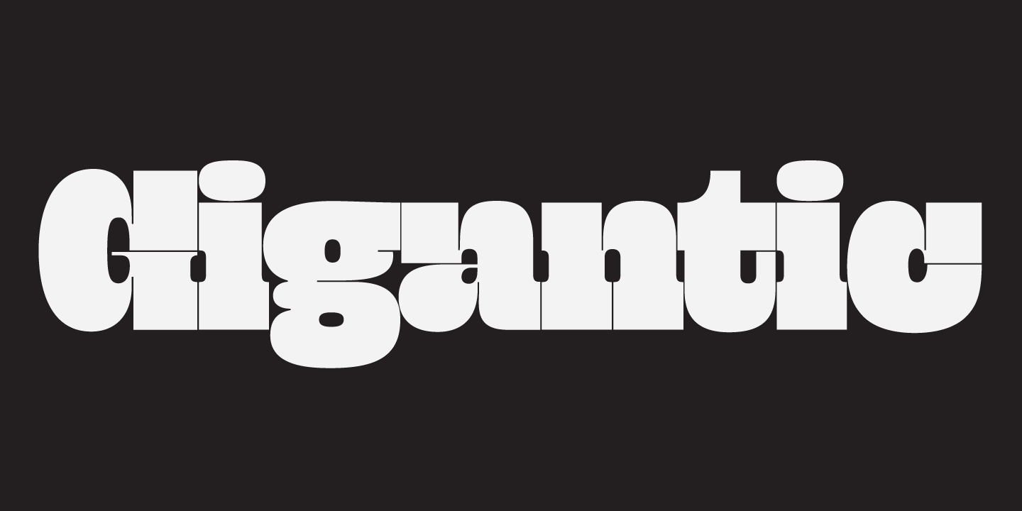 Download Gigant Font Free - Bold & Impactful Typeface