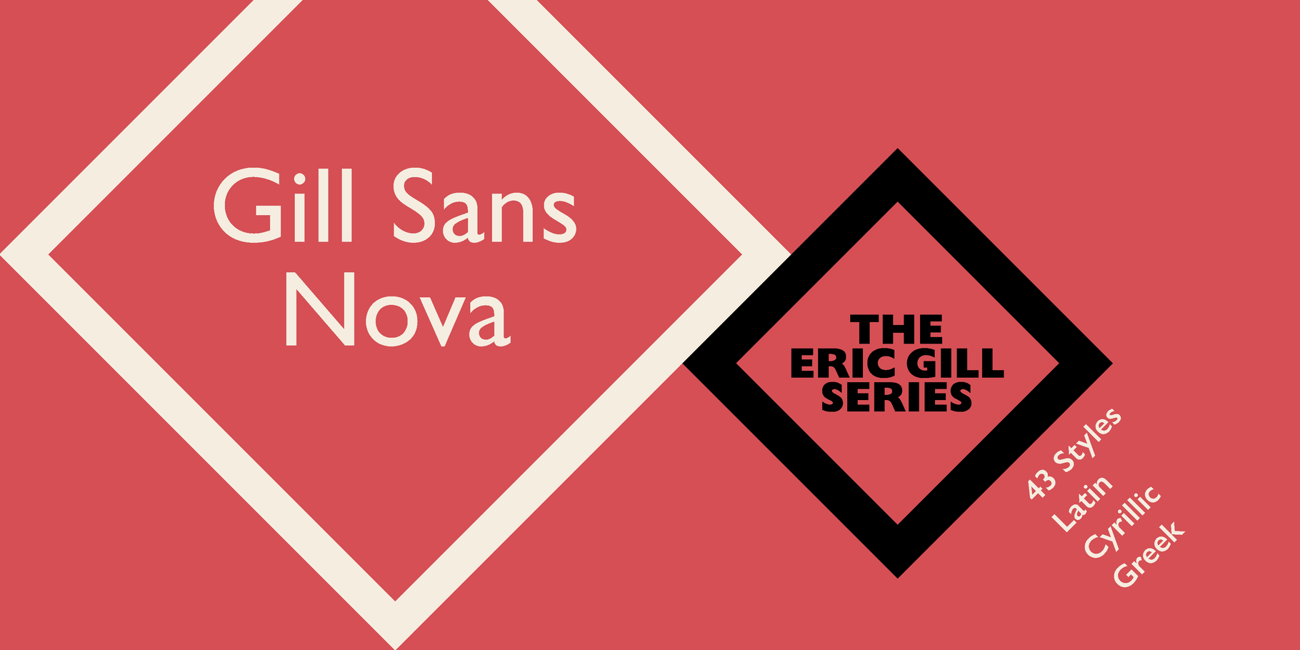 Скачайте бесплатно шрифт Gill Sans Nova - современный геометрический шрифт