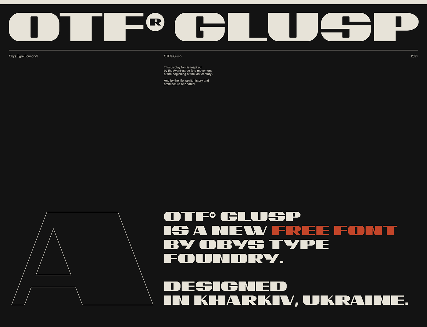 Download Glusp Font Free - Stylish and Modern Typeface