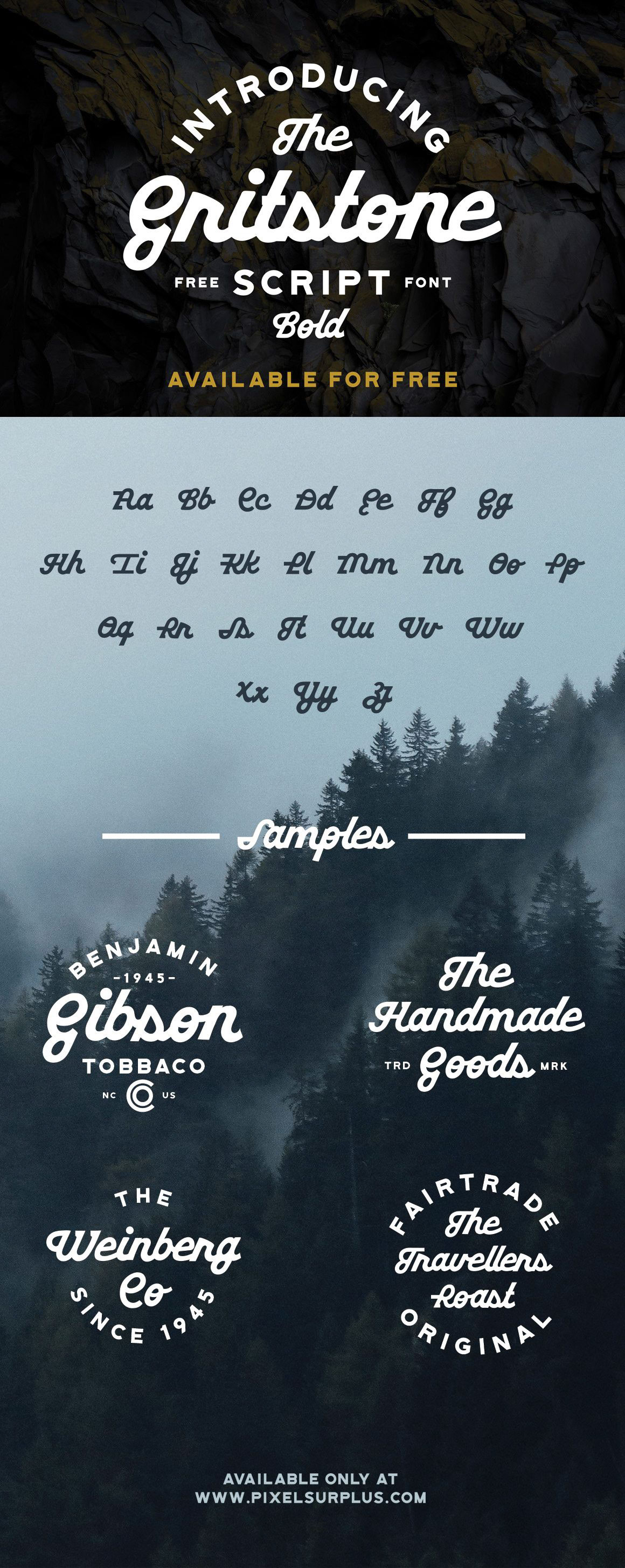 Download Gritstone Script - Free Handwritten Font Style