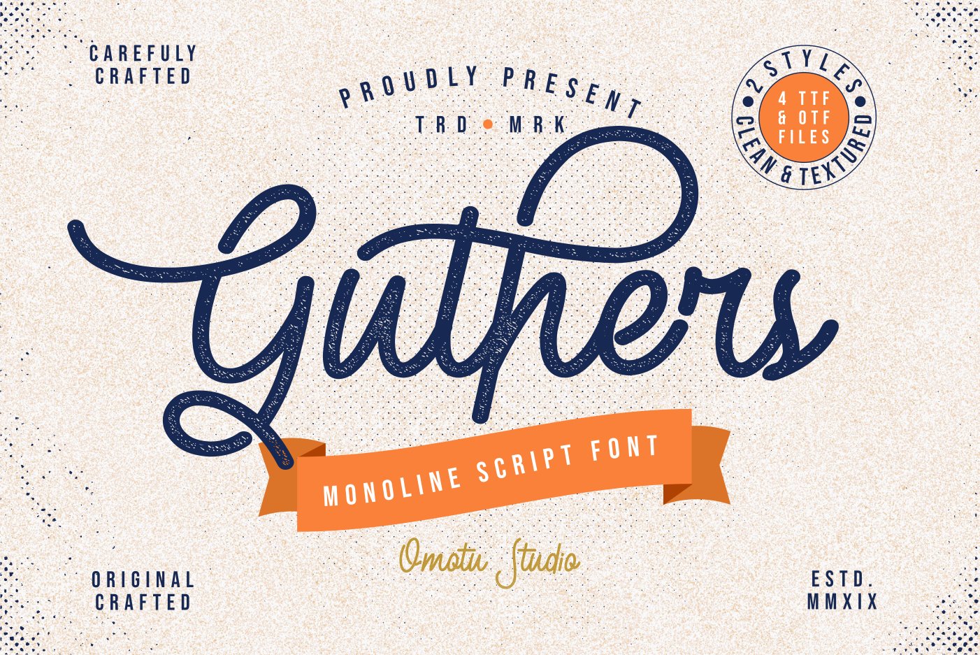 Download Guthers Font Free - Versatile Modern Typeface