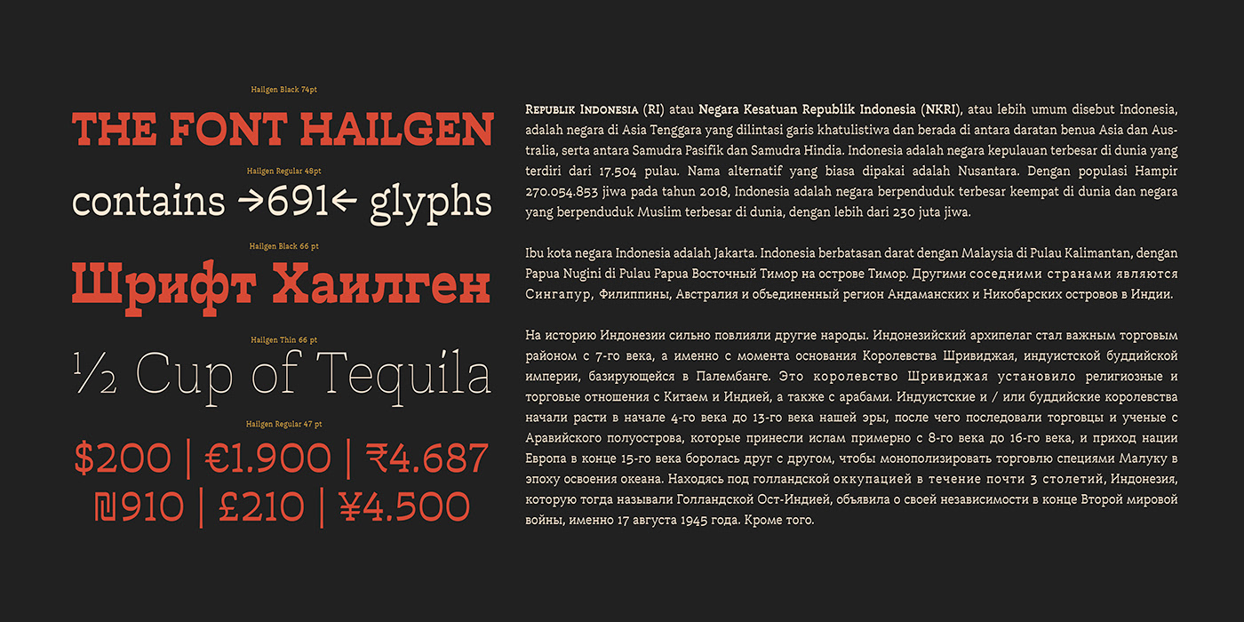 Download Hailgen Thin Font for Free - Sleek & Modern Style