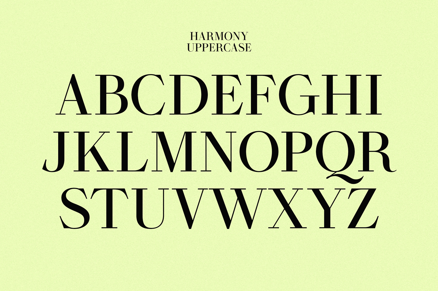 Free Download Harmonial Font - Elegant and Versatile Style