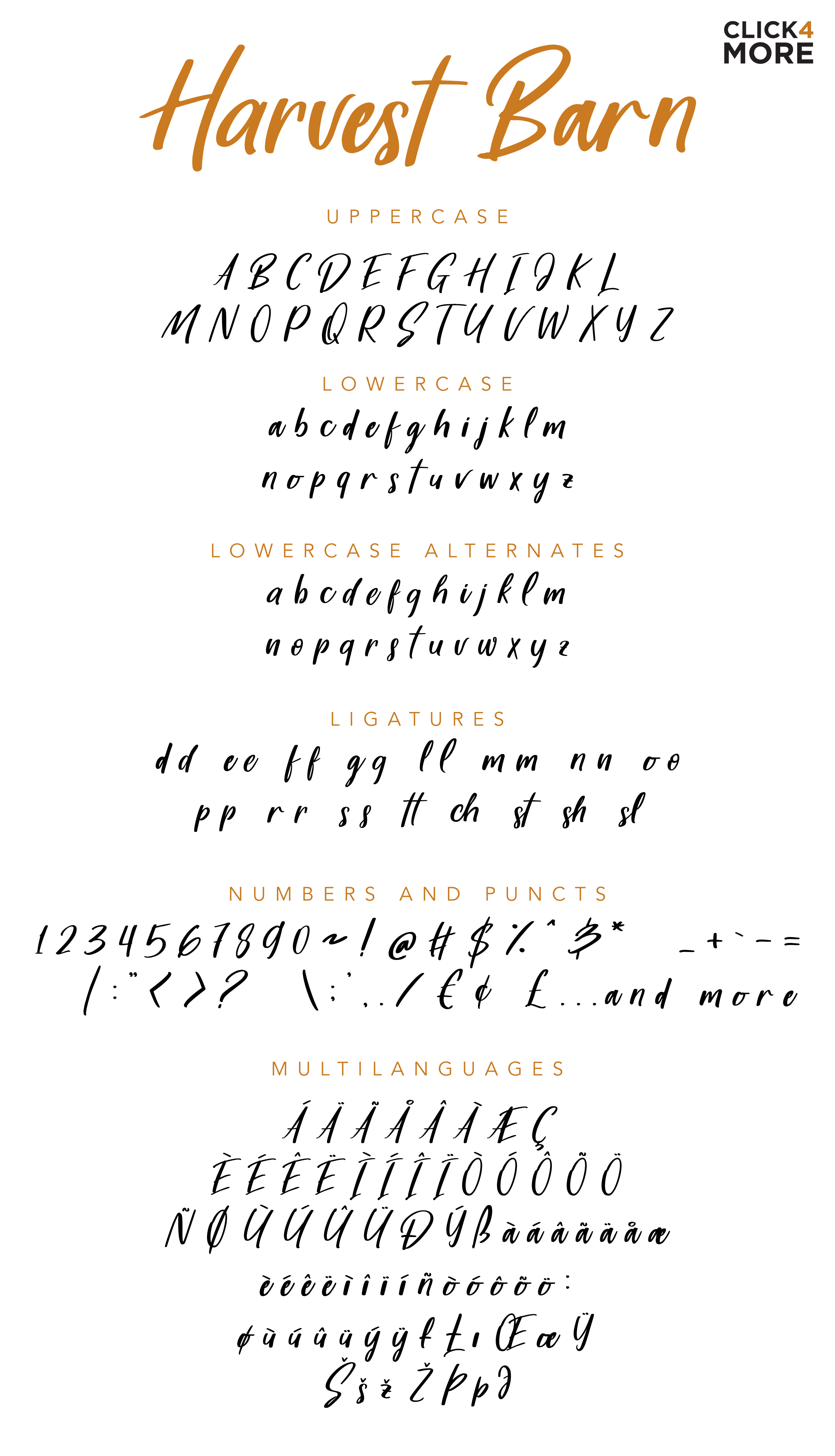 Harvest Barn Font Free Download - Rustic Charm for Your Designs