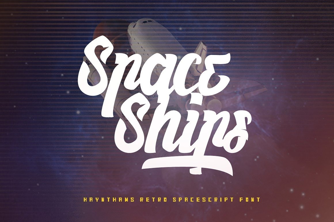 Get Haynthams Spacescript 2 in 1 - Free Modern Versatile Font