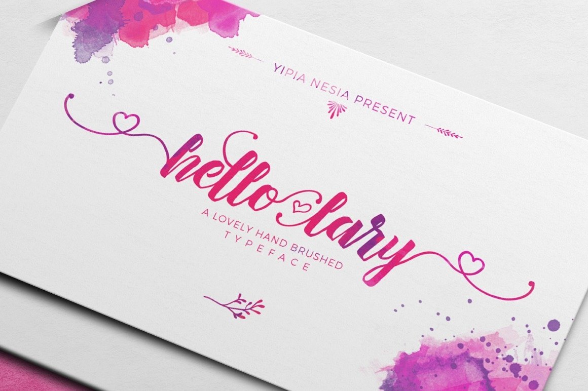 Kostenloser Download der Hello Lary Schriftart - Einzigartig und modern!