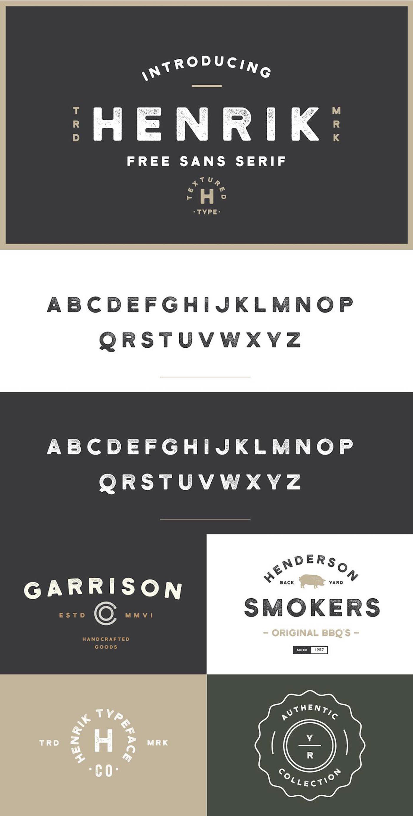 Download Henrik Font Free - Elegant Serif Typeface