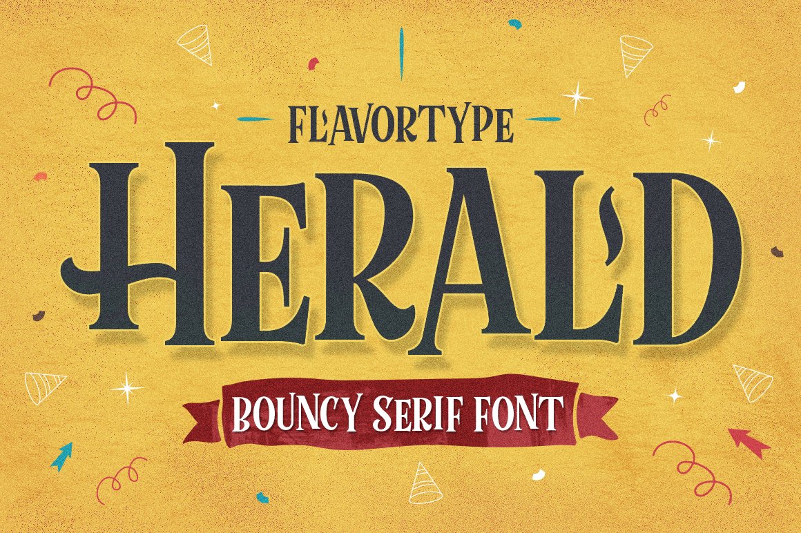 Download Herald Font Free - Bold & Elegant Typeface