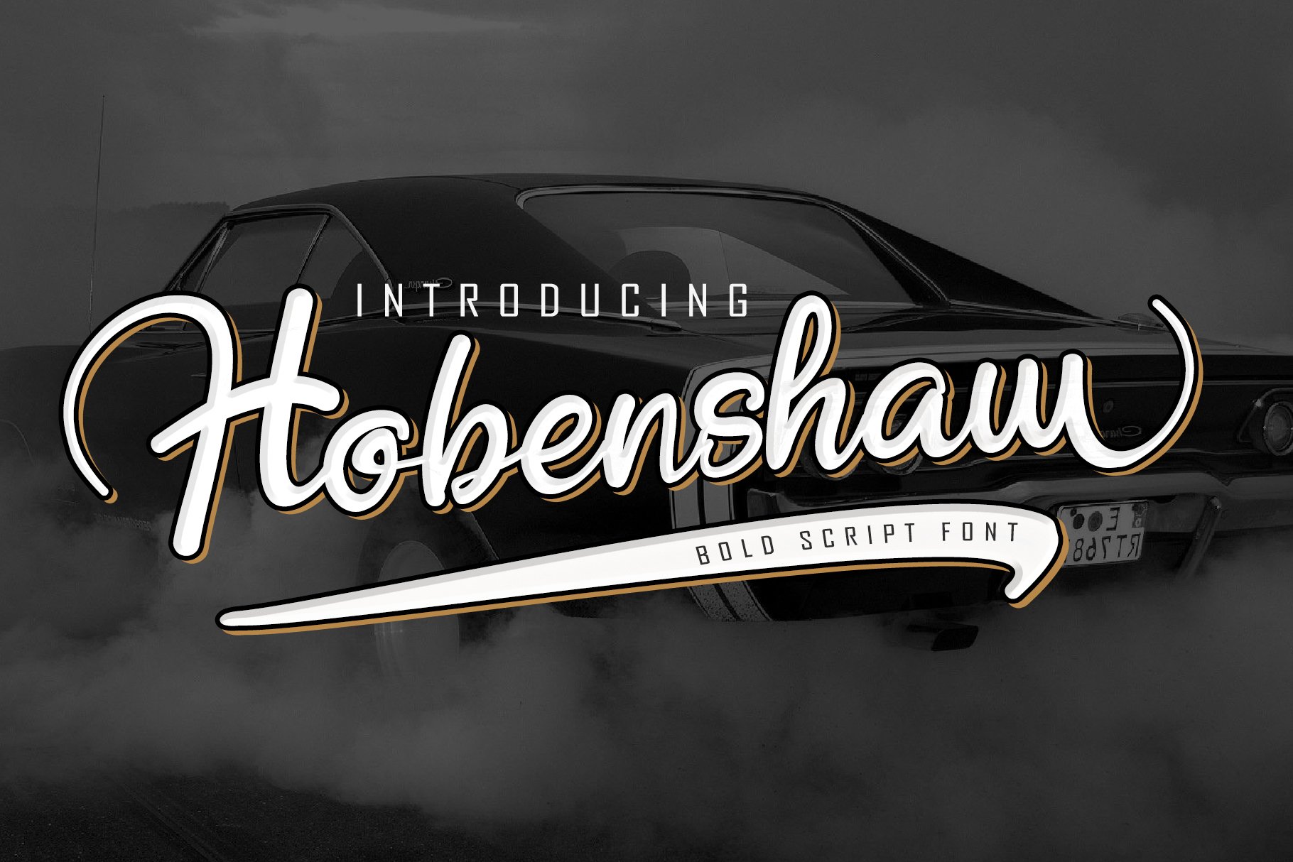 Laden Sie die Hobenshaw Schriftart kostenlos herunter – Modern & Elegant