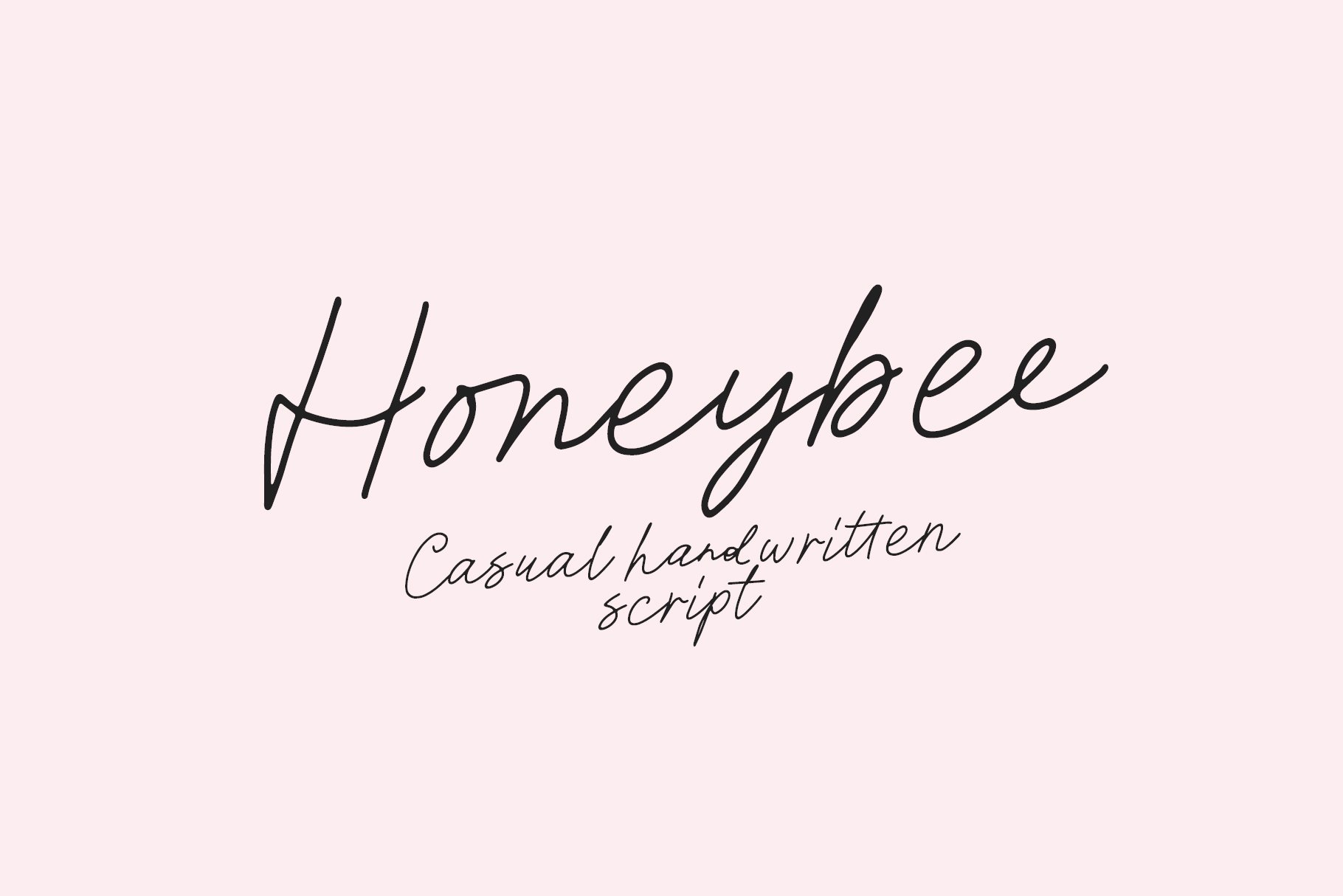 Download Honebee Script Free - Sweet Handwritten Font