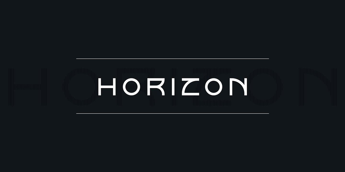 Download Horizon Outlinetwo Font Free - Chic Outline Style