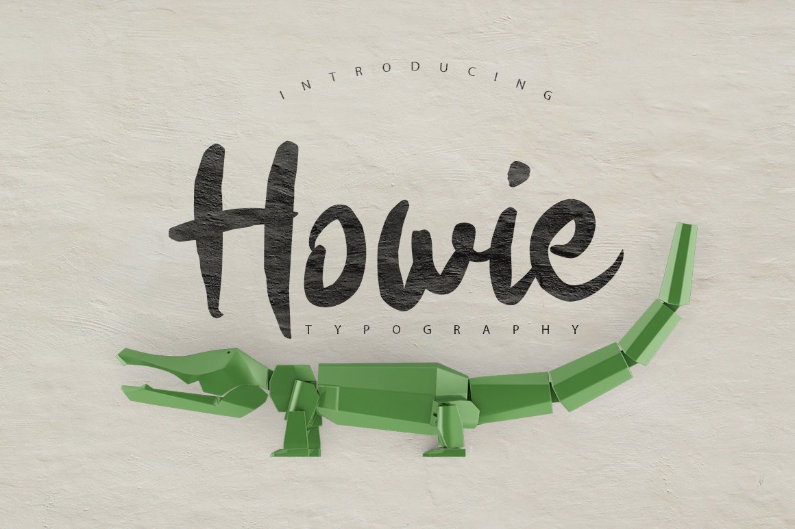 Laden Sie die Howie Typeface kostenlos herunter - Stilvolle und moderne Schriftart