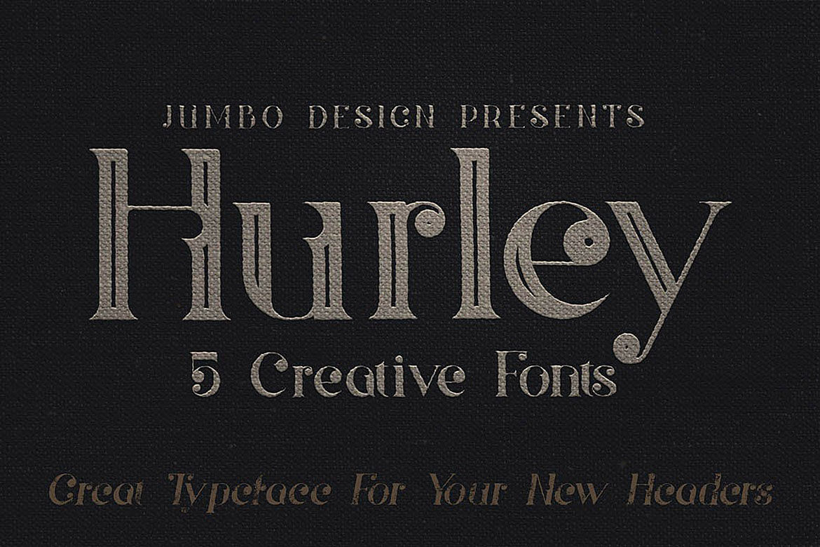 Download Hurley Vintage Style Font Free - Classic Retro Aesthetic