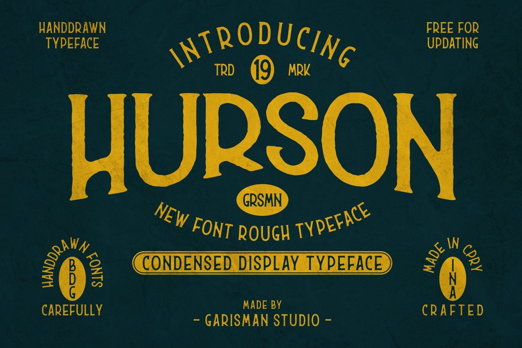 Download Hurson Font Free - Modern & Versatile Design