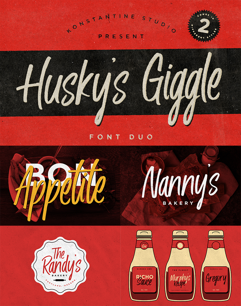 Download Husky Giggle Font Free - Playful & Fun Typography