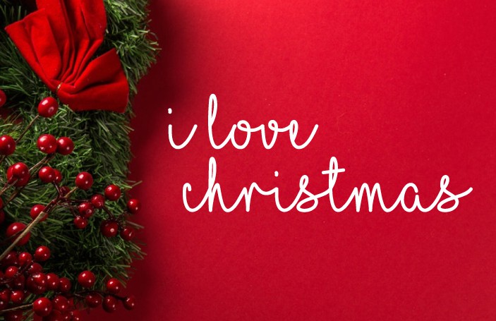 Download I Love Christmas Font Free - Festive & Fun Style